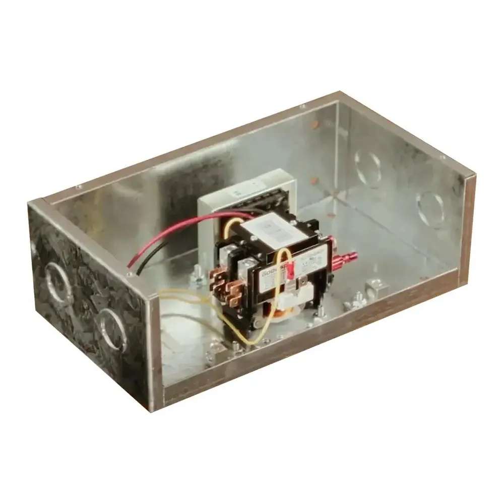Homecraft TKE2-2 Wi-Fi Sauna Control, Indoor setup (indoor contactor box) — another angle