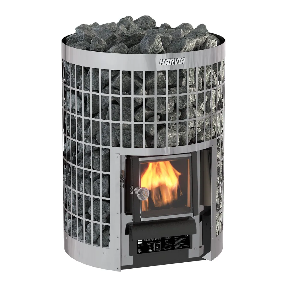 Harvia Cilindro Wood-Burning Sauna Stove — product photo