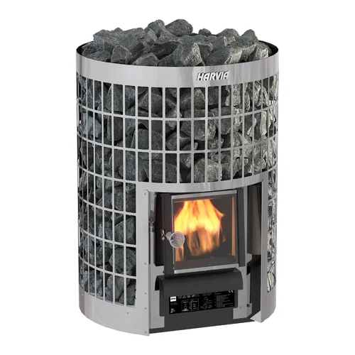 Harvia Cilindro Wood-Burning Sauna Stove