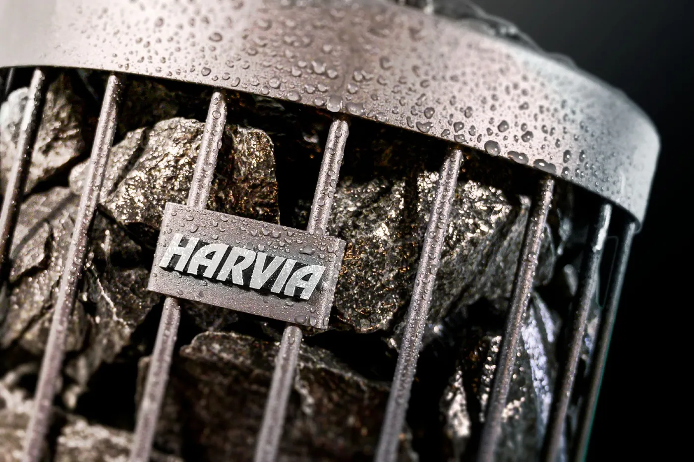 Harvia Legend Pro Electric Sauna Heater — close-up detail