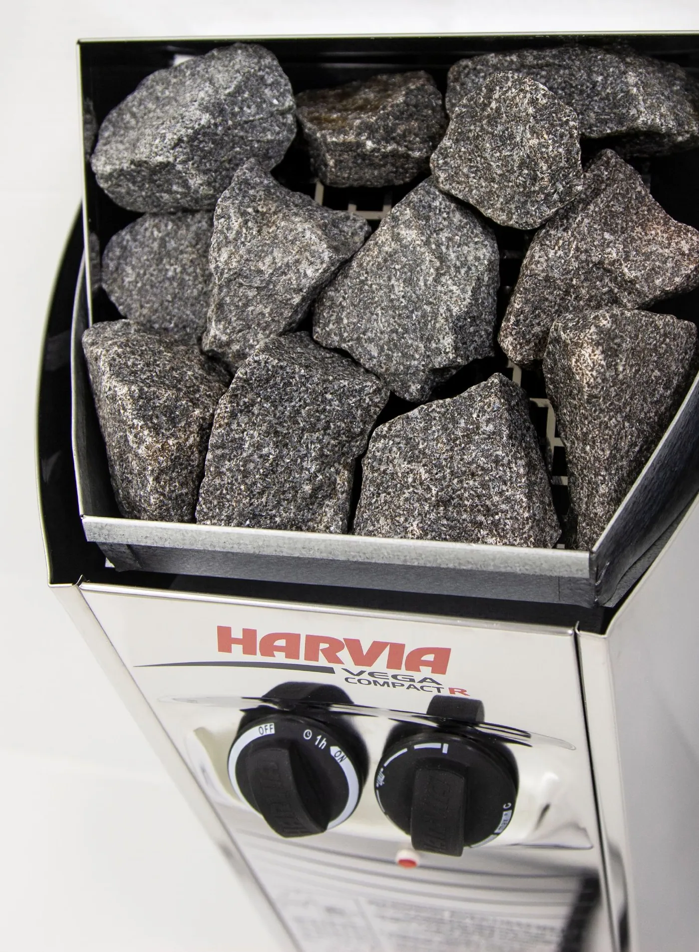 Harvia Vega Compact Electric Sauna Heater — close-up detail