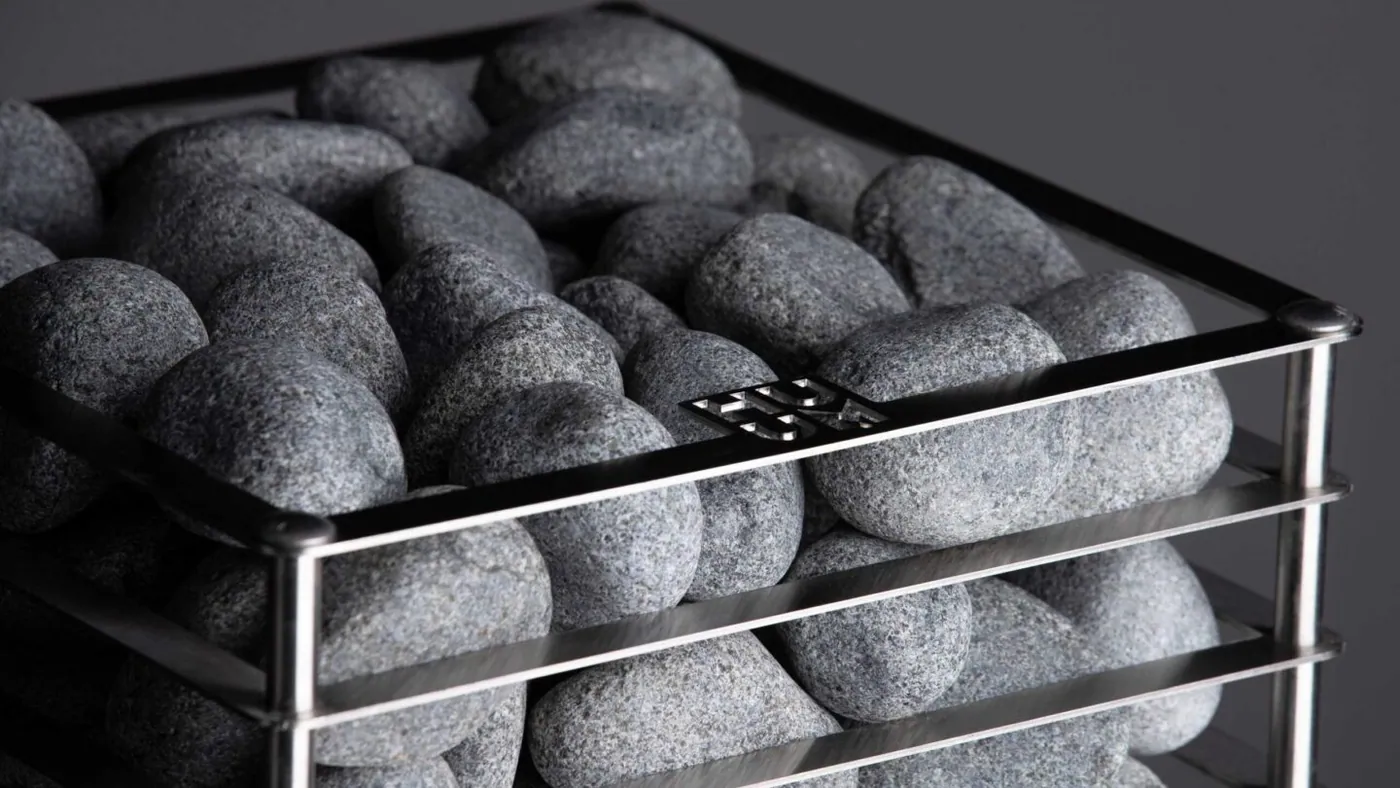 HUUM CLIFF Electric Sauna Heater — close-up detail