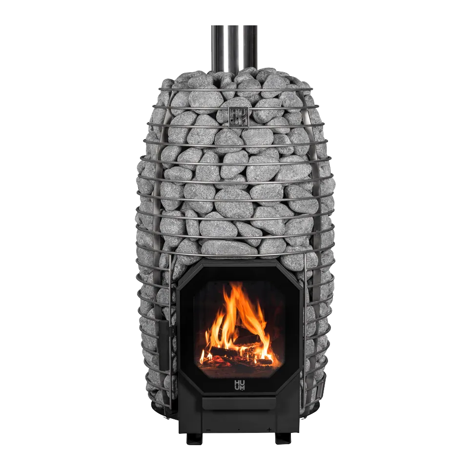 HUUM HIVE Flow Wood-Burning Sauna Stove — product photo