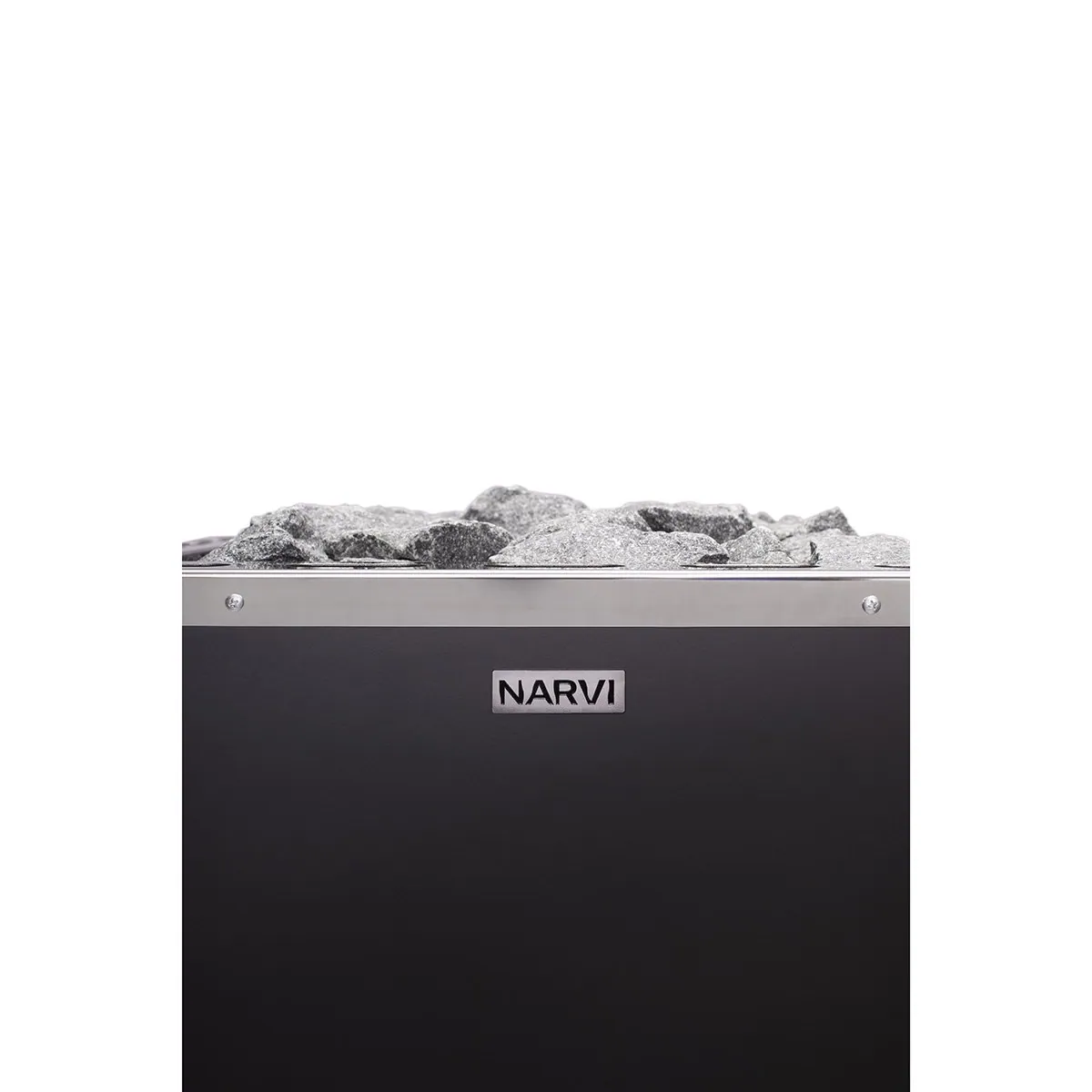 Narvi 30 Wood-Burning Sauna Stove — installed in a sauna