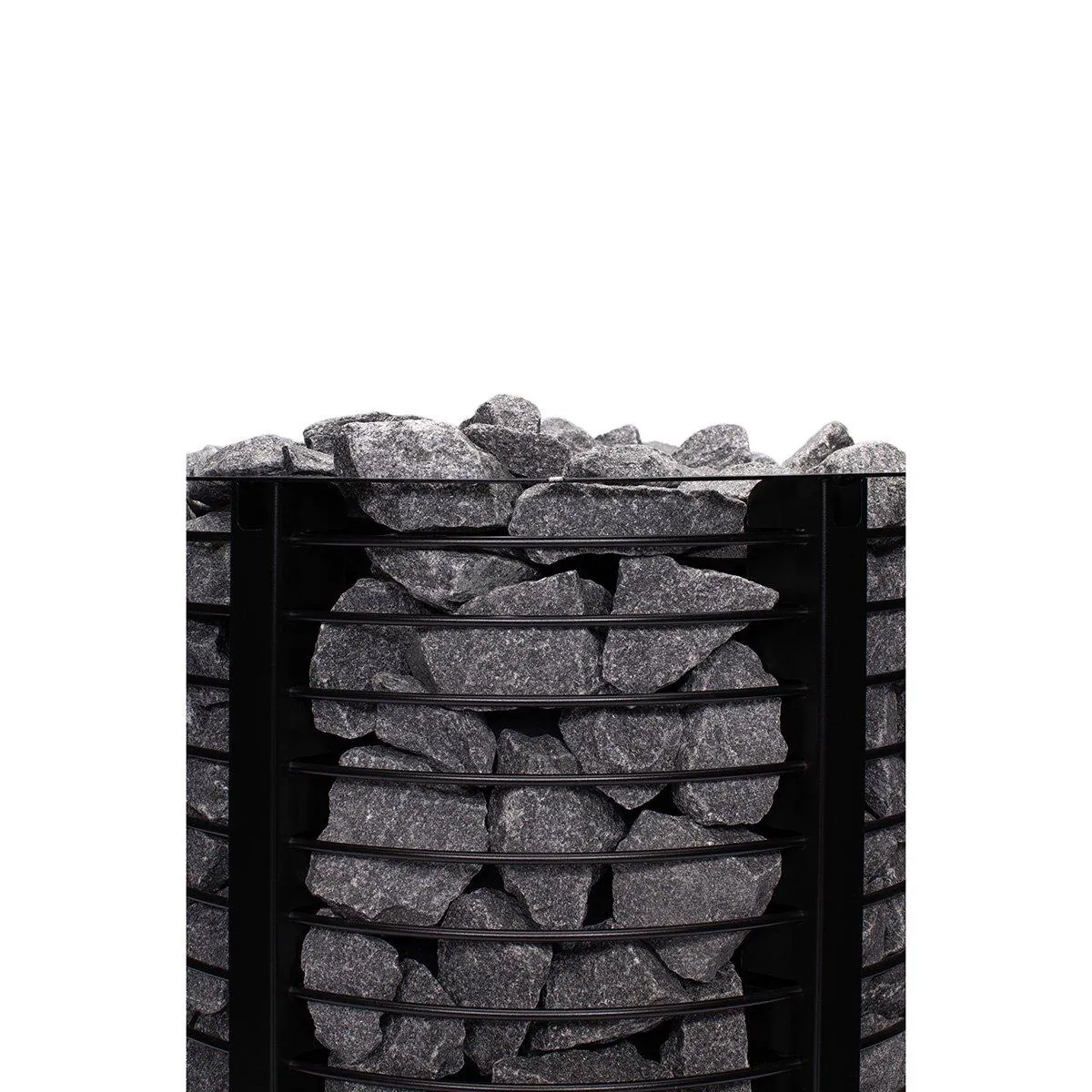 Narvi Inari Wood-Burning Sauna Stove — installed in a sauna