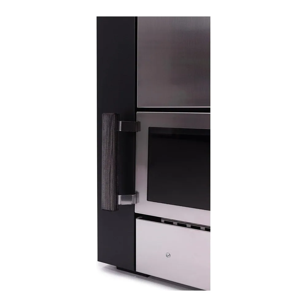 Narvi Kuru Wood-Burning Sauna Stove — another angle