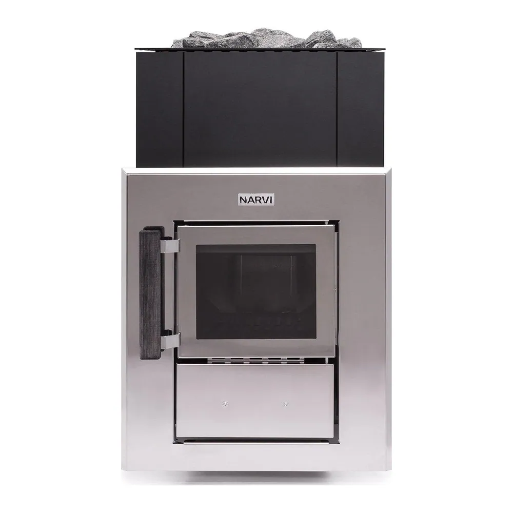 Narvi Kuru Wood-Burning Sauna Stove, 14 ST — product photo