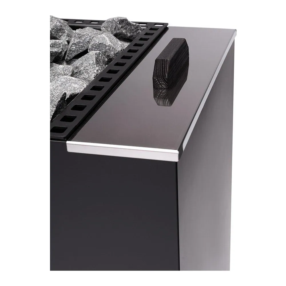 Narvi Kuru Wood-Burning Sauna Stove, 20 VSO (water tank) — another angle
