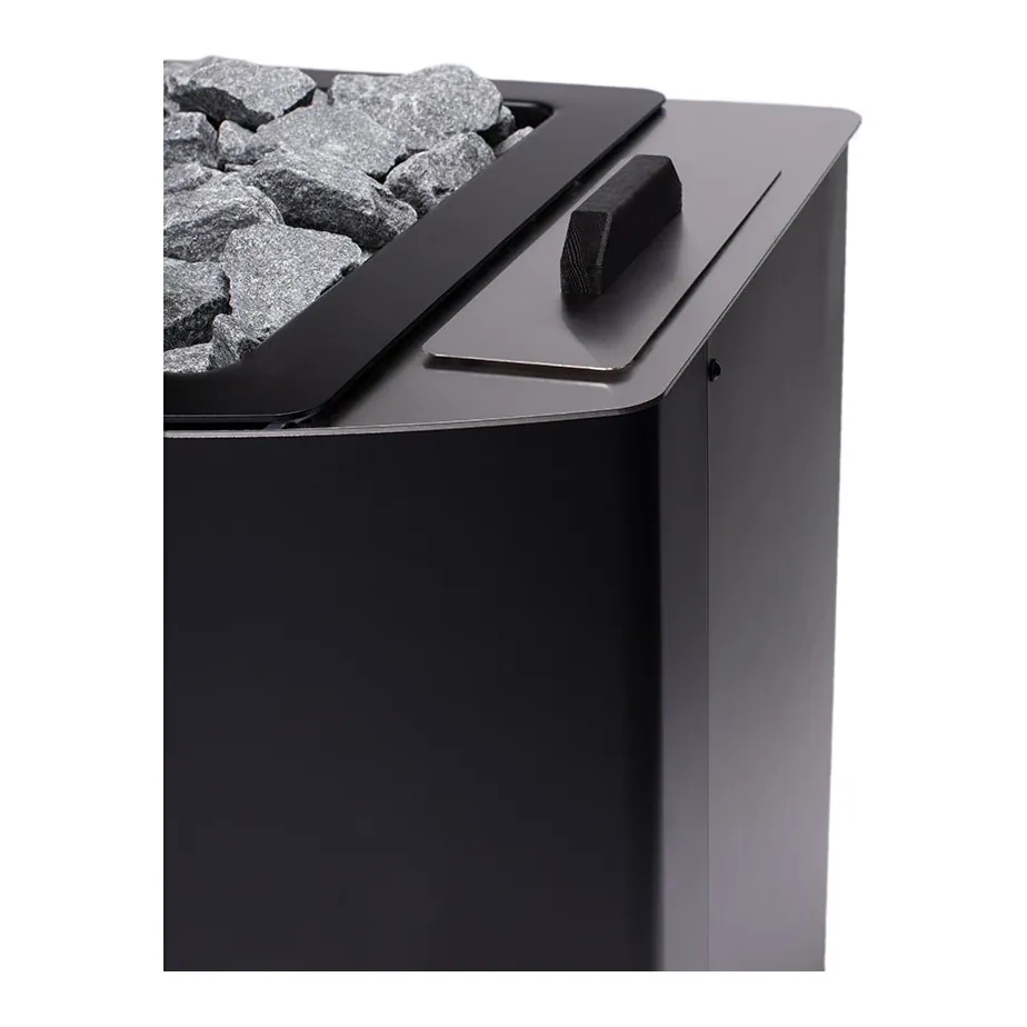 Narvi NC Wood-Burning Sauna Stove, 20 VSO (water tank) — another angle