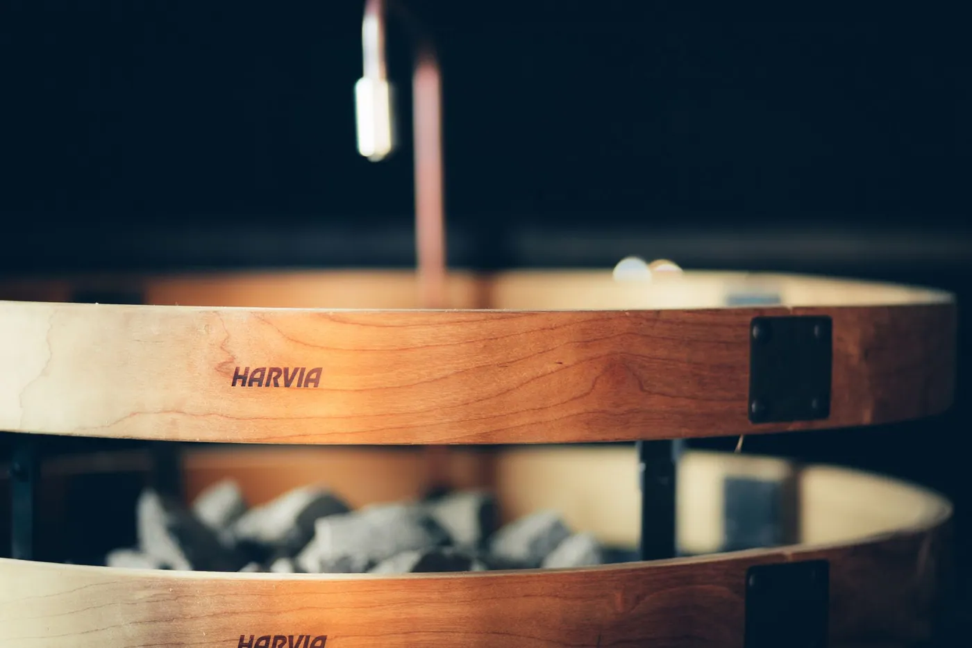 Harvia Safety Railing SASPO240 — close-up detail