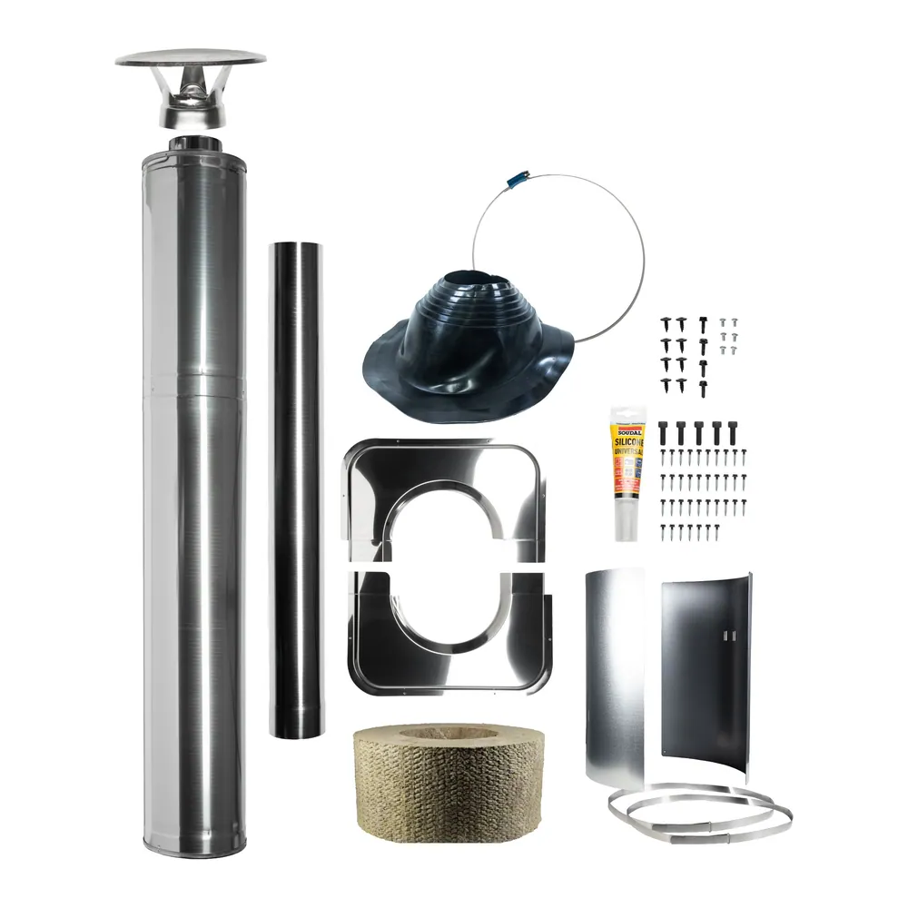 Harvia Stainless Steel Chimney Kit (WHP1500) — product photo