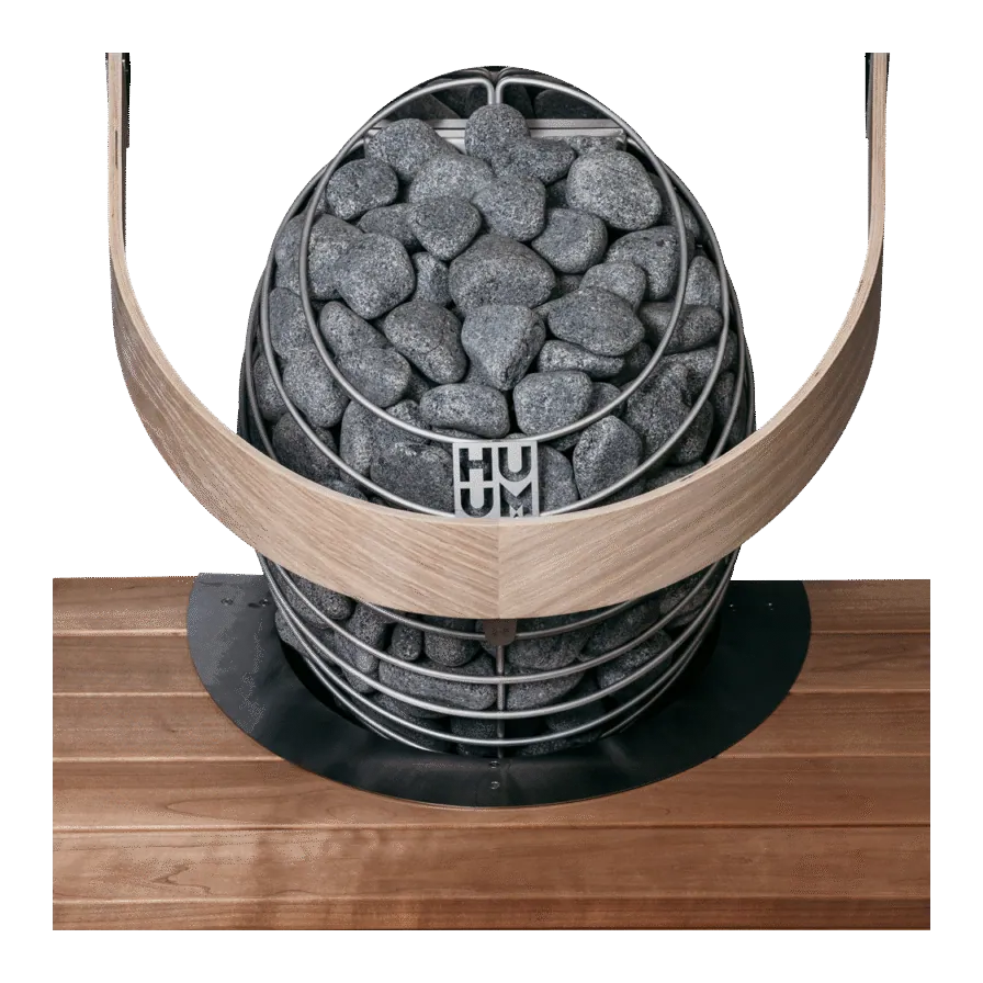 HUUM DROP Embedding Flange — close-up detail