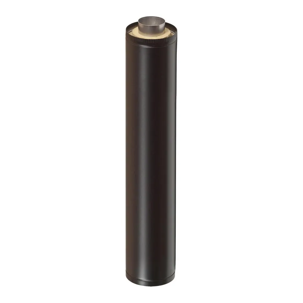 Narvi Kota Steel Flue 15 Extension, 1200 mm (Black) — product photo