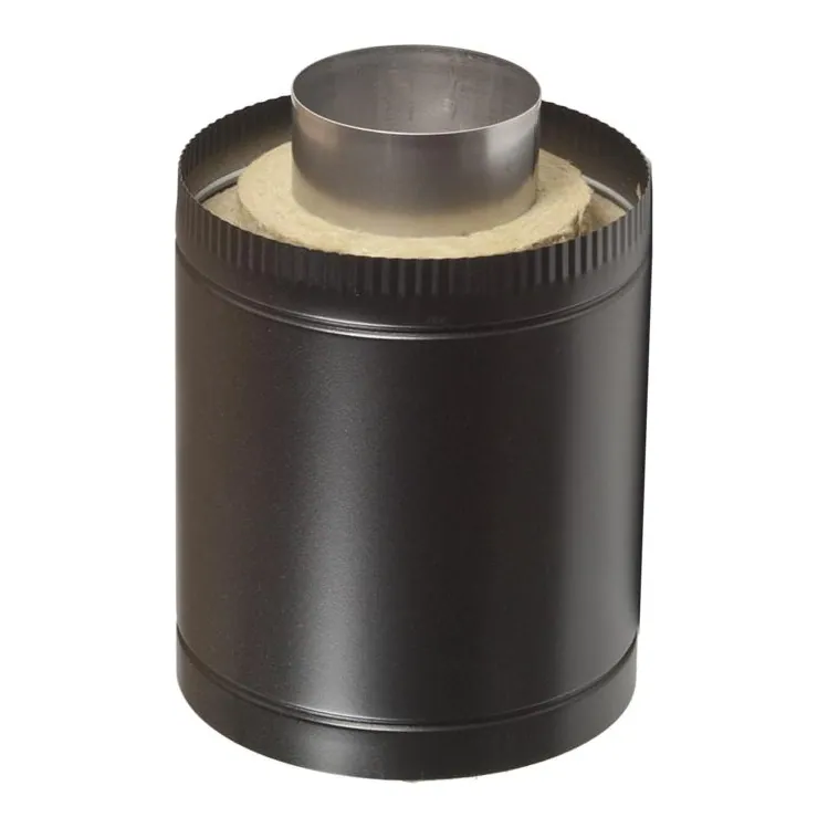 Narvi Kota Steel Flue 15 Extension, 300 mm (Black) — product photo