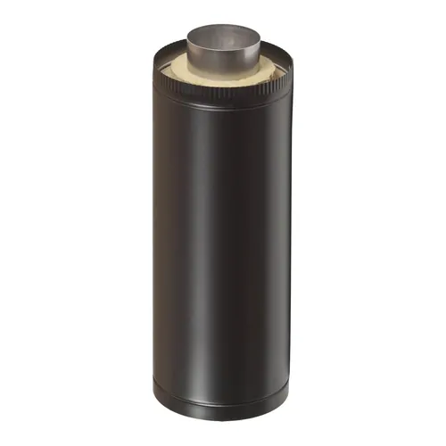 Narvi Kota Steel Flue 15 Extension, 600 mm (Black)